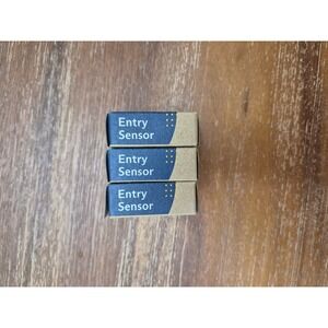 SimpliSafe Entry Sensor Home Security 3 pk White Wireless Door Window Alarm New